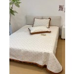 Bedspread Set Manufacturer - 100% Cotton Woven Plain Style