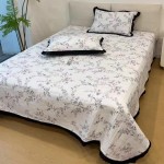 Bedspread Set Manufacturer - 100% Cotton Woven Plain Style