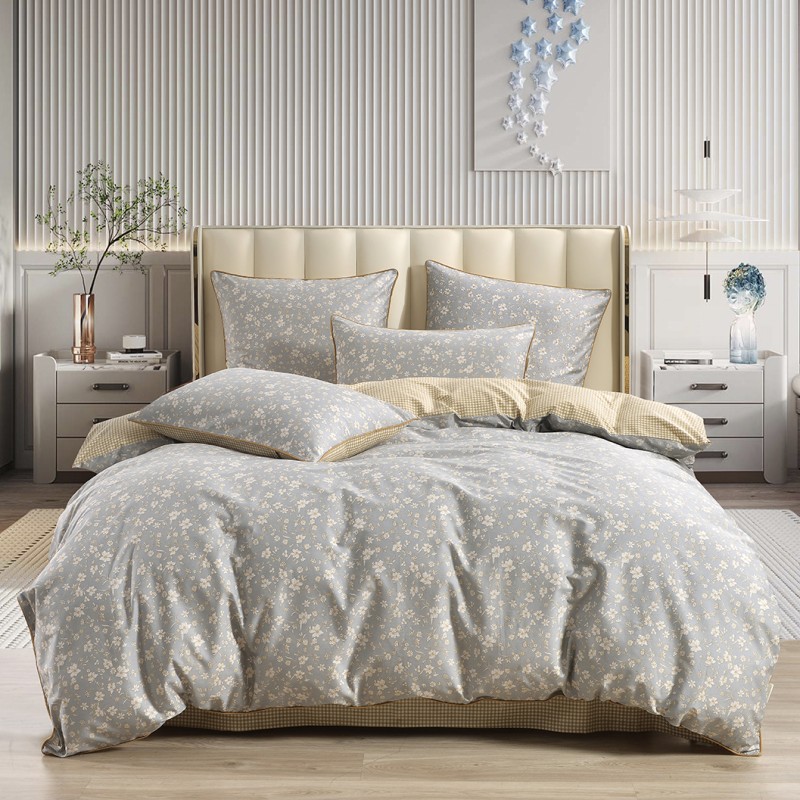 Bedding Set Factory - Hot Selling 200TC 4 Piece Breathable