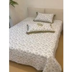 Bedspread Set Manufacturer - 100% Cotton Woven Plain Style