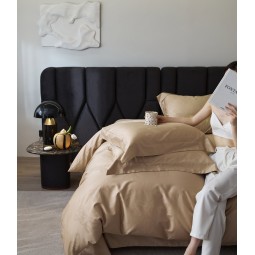 Bed Sheets Set Manufacturer - High Quality Solid Color Jacquard