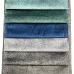 Velvet Fabric Supplier - Ready Stock Printed Solid Velvet