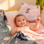 Antibacterial Blanket Factory - Cotton Cartoon Print Soft