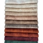 Sofa Fabric Manufacturer - Customized Warp Knitted Plain Style