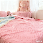 Polyester Fabric Manufacturer - Wholesale Super Soft Minky Dot