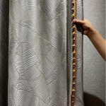 Window Tulle Curtains Factory - High-end Embossed Jacquard