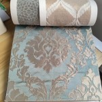 Embroidery Drapery Manufacturer - Nautical Beige Blue Floral