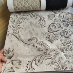 Jacquard Upholstery Fabric Supplier - Light Grey Floral Lattice