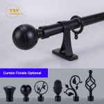 Hotel Curtain Rod Factory - Hollow Pipes Brass Hardware