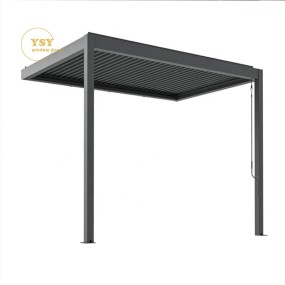 Aluminum Pergola Factory - Louver Adjustable Rainproof Roof