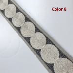 Embroidered Fabric Supplier - 100% Cotton Monsoon Edge Trim