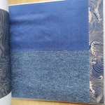 Brocade Fabric Manufacturer - Navy Royal Gold Embossed