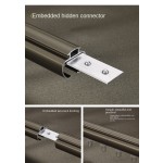 Traverse Rods Manufacturer - Custom Wall Mounted Grey Gold
