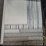 Chenille Drapes Supplier - Home Textile Pink Black Jacquard