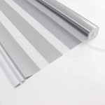 Zebra Blinds Factory - Custom Semi-Blackout Horizontal Light