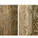 Smart Pleated Drapes Supplier - Jacquard Grommet Embroidery