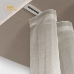Recessed Curtain Railing Supplier - Aluminum Wave Ripplefold