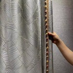 Window Tulle Curtains Factory - High-end Embossed Jacquard