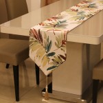 Table Runner Supplier - American-Style Banana Leaf Embroidery