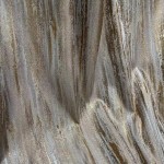 Vertical Curtain Fabric Factory - Light Luxury Gold Silk Woven