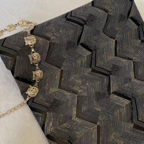 Gold Silk Jacquard Factory - Factory Price Water Ripple Design