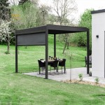 Aluminum Pergola Factory - Louver Adjustable Rainproof Roof