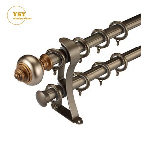 Metal Curtain Rail Factory - Window Decorative Heavy Duty