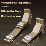 Black Curtain Rod Supplier - Heavy Duty Aluminum Gold Track