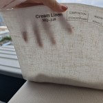 Pinch Pleated Sheer Factory - Roll Beige Linen Blend