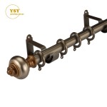 Metal Curtain Rail Factory - Window Decorative Heavy Duty