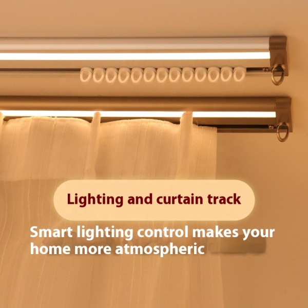 LED Curtain Track Supplier - Ceiling Wall Mounted With Light