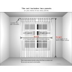 Crystal Drapery Pipes Supplier - Beonze Tension Rods Set