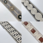 Embroidered Fabric Supplier - 100% Cotton Monsoon Edge Trim