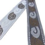 Curtain Trim Manufacturer - 6cm Luxurious Embroidered Ribbon