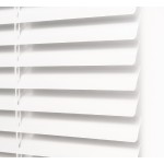 Light Blocking Blinds Supplier - White Louver Heat-insulating