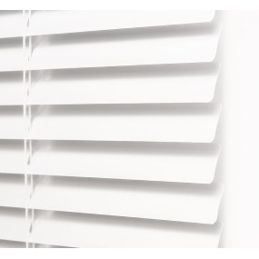 Light Blocking Blinds Supplier - White Louver Heat-insulating