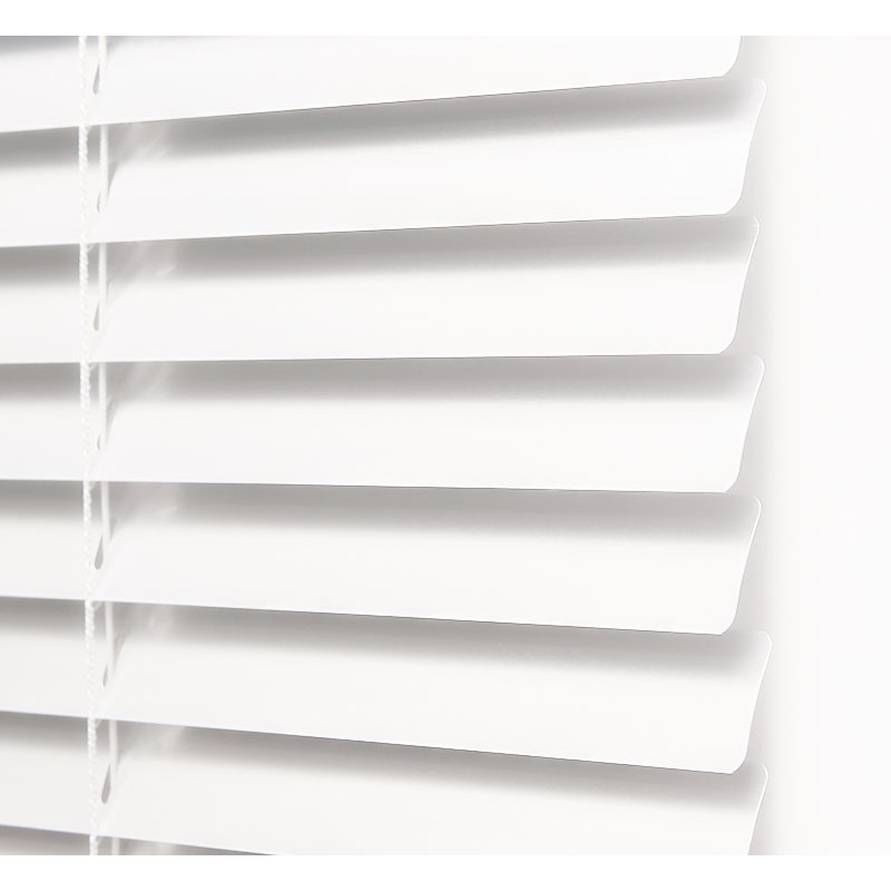 Light Blocking Blinds Supplier - White Louver Heat-insulating
