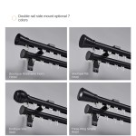 Traverse Rods Manufacturer - Custom Wall Mounted Grey Gold