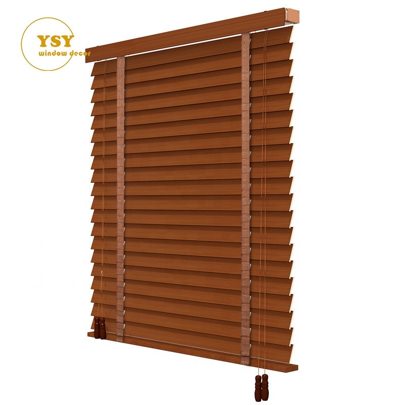 Wooden Blinds Factory - Custom Basswood 2 Inches Rope