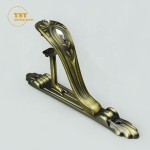 Curtain Rod Bracket Factory - Anti-Brass Alloy Double Holder
