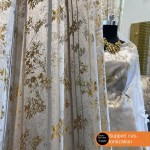 Smart Pleated Drapes Supplier - Jacquard Grommet Embroidery