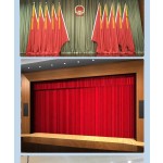 Motorized Stage Curtain Factory - Custom Church Theater Drapes