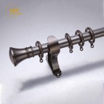 Stainless Steel Rods Factory - Nickel Plated Curtain Poles Set