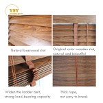 Wooden Blinds Factory - Custom Basswood 2 Inches Rope