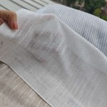 Sheer Curtains Manufacturer - Customize White Linen Light Filter