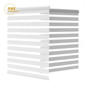 Zebra Blinds Factory - Custom Semi-Blackout Horizontal Light