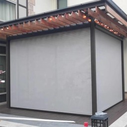 Zip Track Blinds Manufacturer - Outdoor Patio Motorized Screen