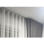 S Fold Drapery Rail Manufacturer - Modern Metal Aluminum