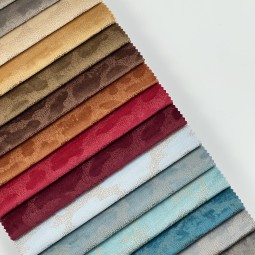 Microfiber Velvet Supplier - 100% Polyester Printed Cushion Fabric