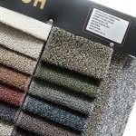 Upholstery Fabric Supplier - Vintage Style Woven Yarn-Dyed Plain